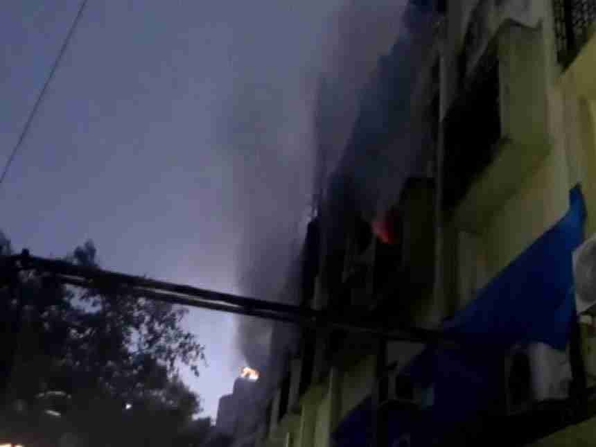 Fire breaks out at Cama Industrial Estate in Goregaon