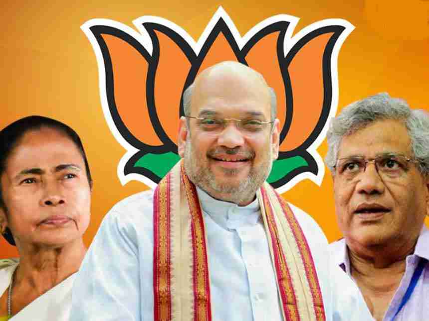पश्चिम बंगाल में लेफ्ट हो गया भगवा, कांग्रेस के परंपरागत वोटर्स ने भी दिया BJP को वोट