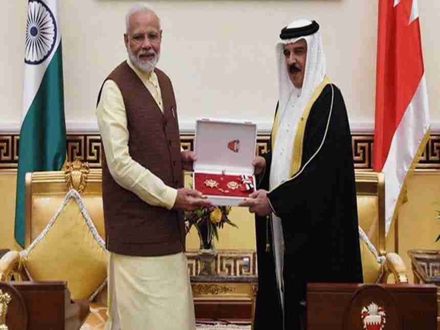 Bahrain respects PM Narendra Modi with King Hamad Order of Renaissance