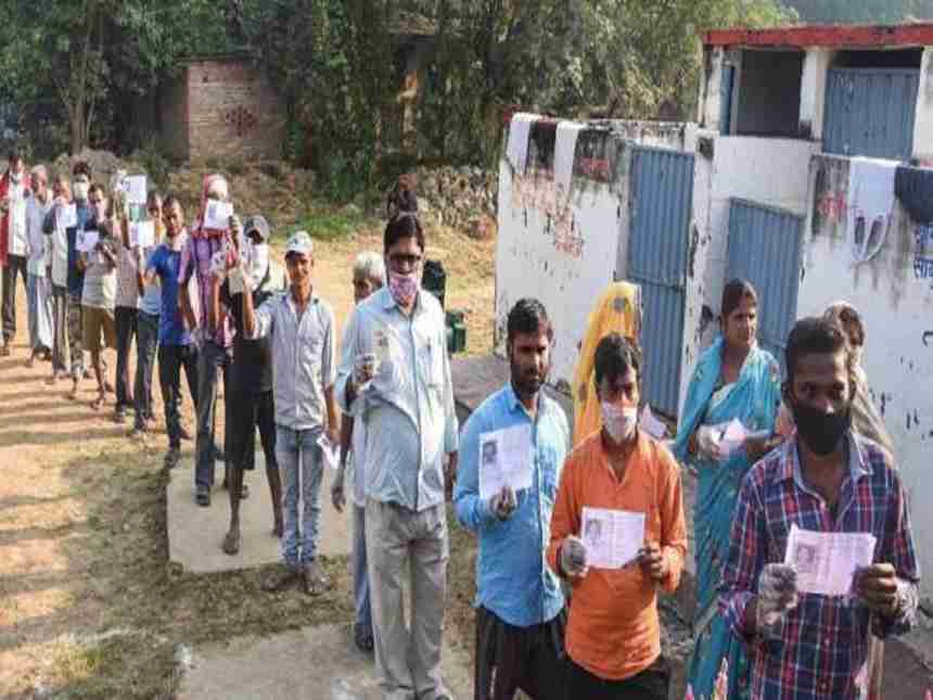 Bihar Election : पहिल्या टप्प्यात ५३.५४ टक्के मतदान