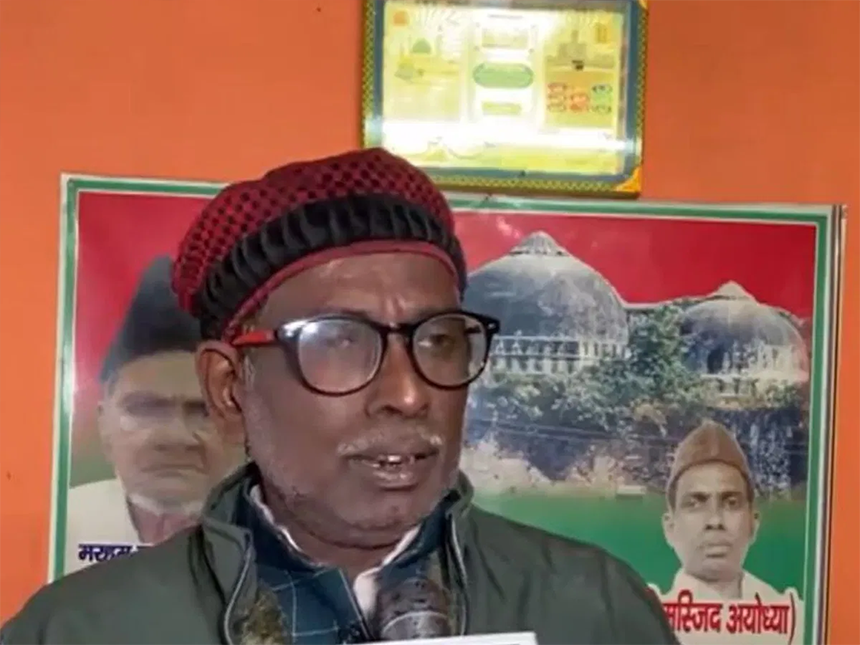 Ayodhya: Muslim petitioner in Ram Janmabhoomi-Babri Masjid land suit welcomes PM Modi, showers rose 